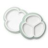 BabyBjörn Lautassarja, 2-pack Powder Green (pulverinvihreä)