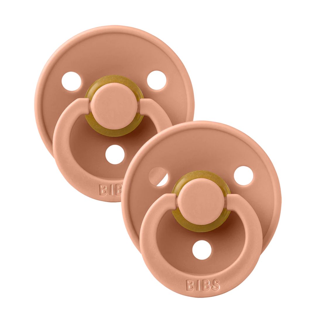 Nappulaliinat Napp 2-pack 0-6m Persikka/Persikka
