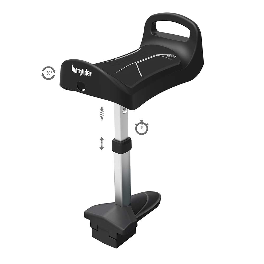 Bumprider Seat+ istuin seisomalaudalle Musta