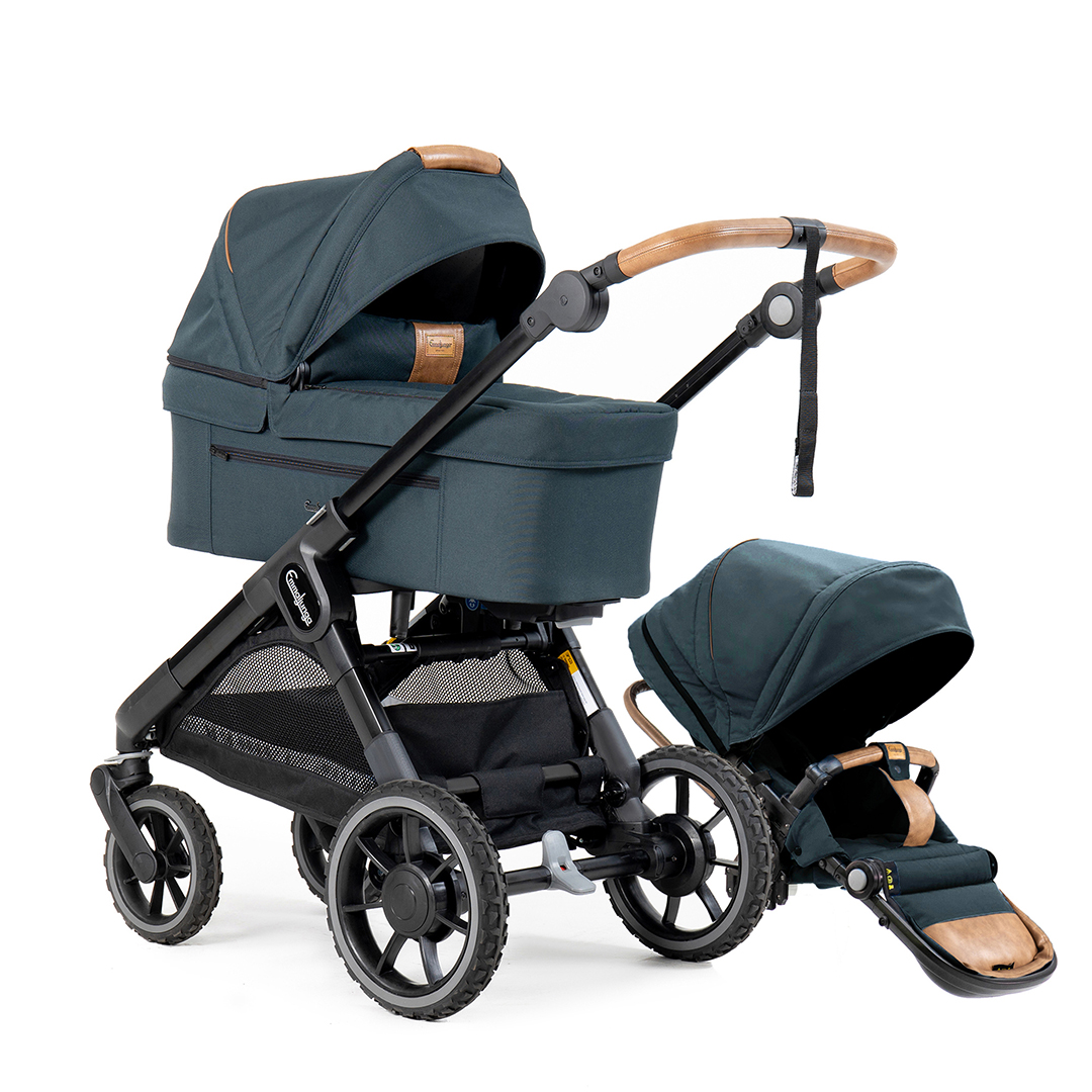 Emmaljunga SENTO MAX Ergo Outdoor musta
