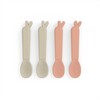 Done by Deer Kiddish lusikat 4-pack Lalee Sand/Coral 4-pack Lalee Sand/Coral