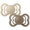 Rintaliinat Napp 2-pack Supreme 0-6m Silikoni Vanilja/Tumma tammi Silikoni Vanilja/Tumma tammi