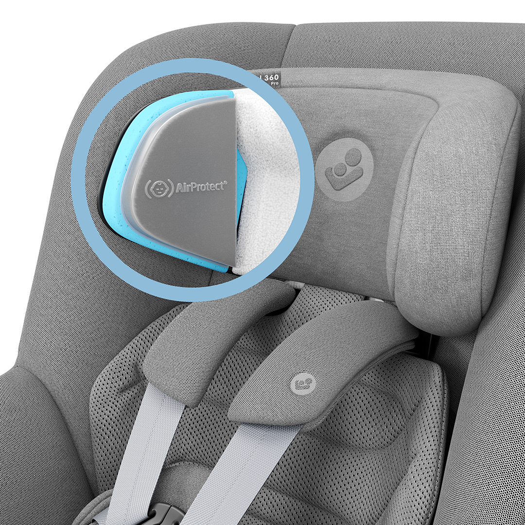 Maxi-Cosi Pearl 360 Pro Authentic Harmaa