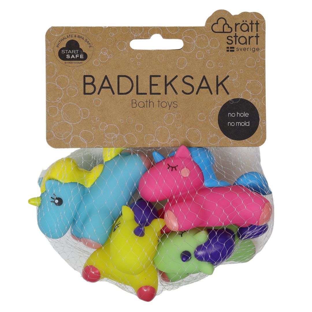 Right Start Kylpylelulelu Yksisarviset 4-pack