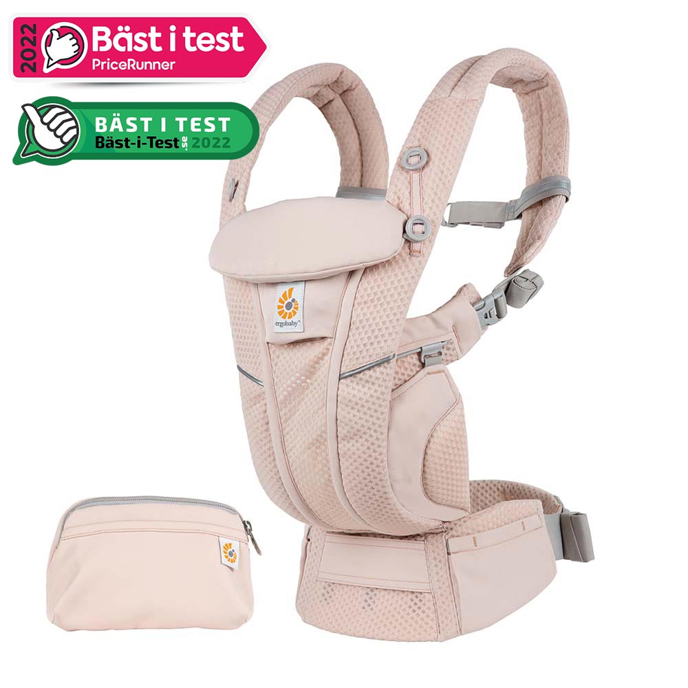 Ergobaby vauvan kantokoppa Omni Breeze vaaleanpunainen kvartsi