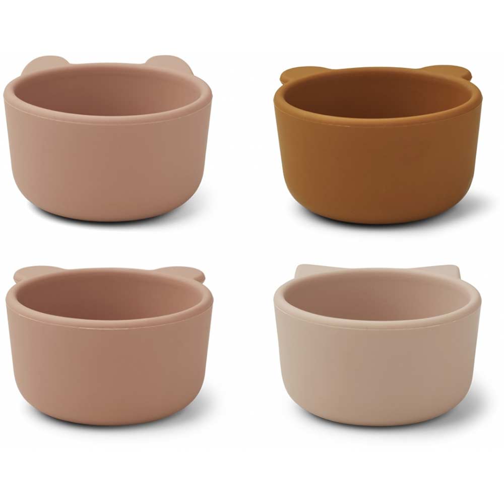 Liewood Malene silikoni kulhot 4-p Rose multi mix