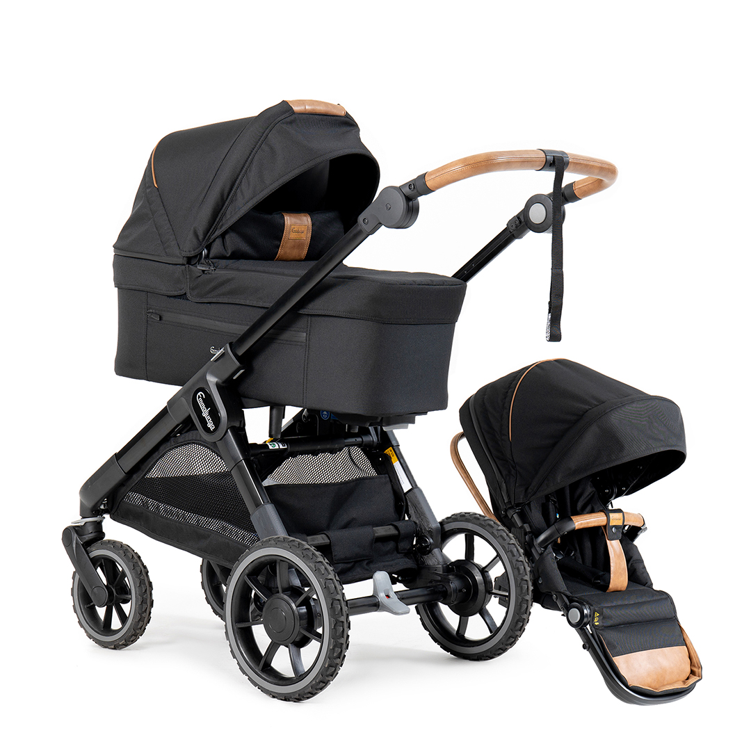 Emmaljunga SENTO MAX Ergo Outdoor musta