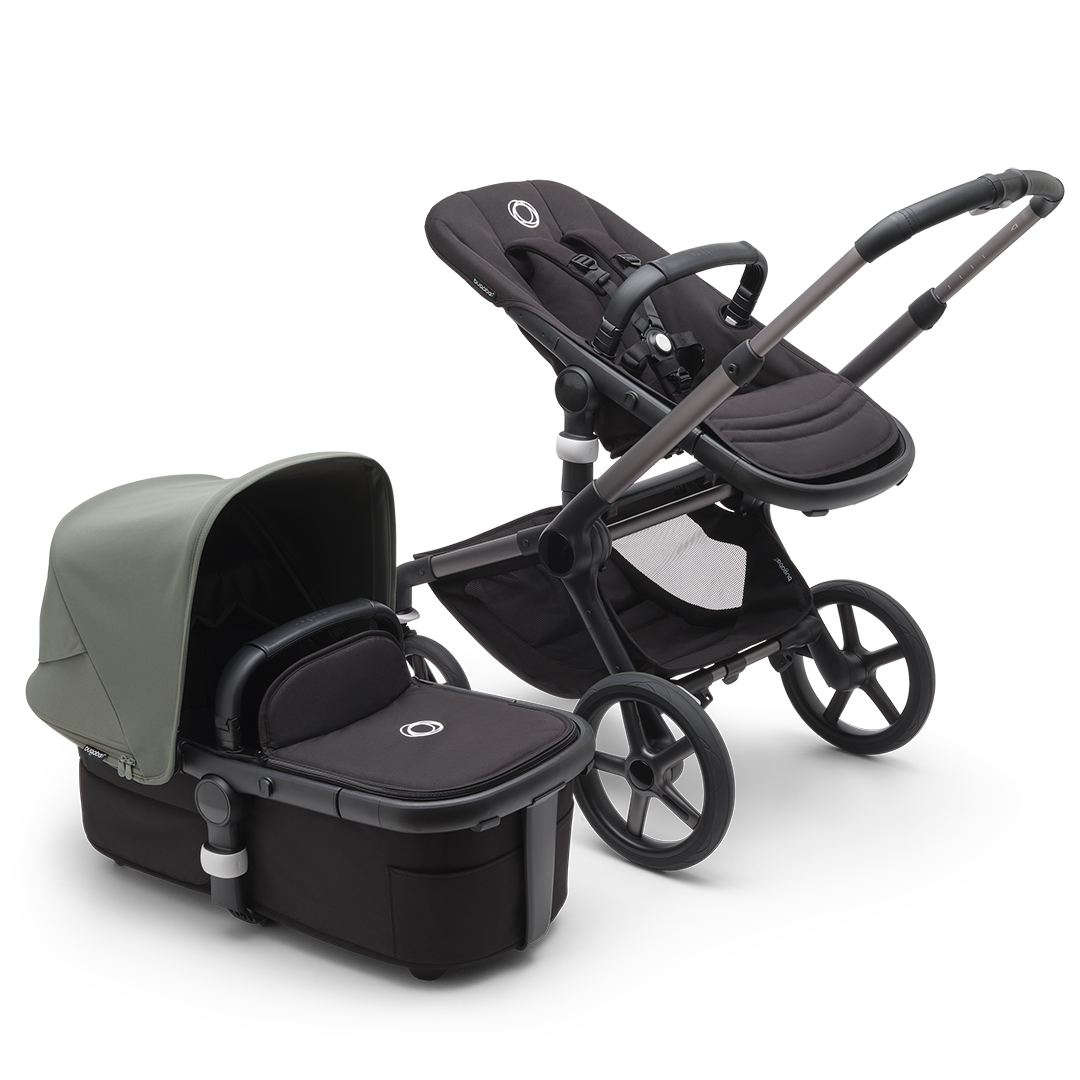 Bugaboo Fox 5 -lastenrattaat metsänvihreä