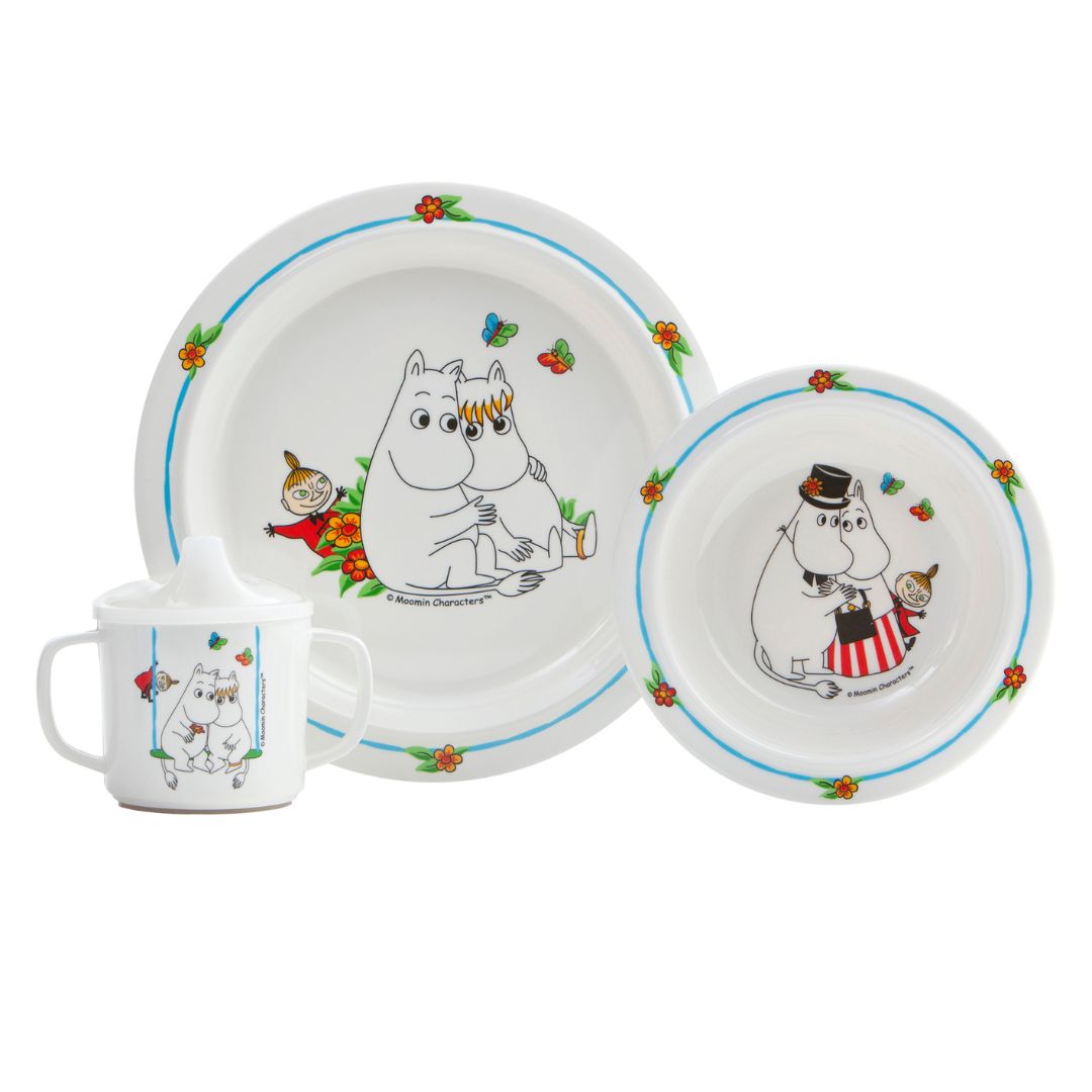 Right Start Moomin, Lasten astiasto, 3 kappaletta