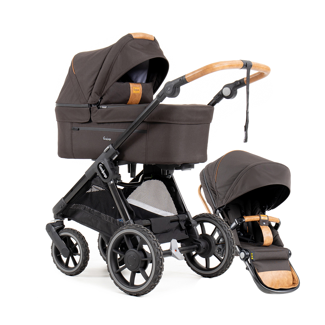 Emmaljunga SENTO PRO Ergo Outdoor Ruskea