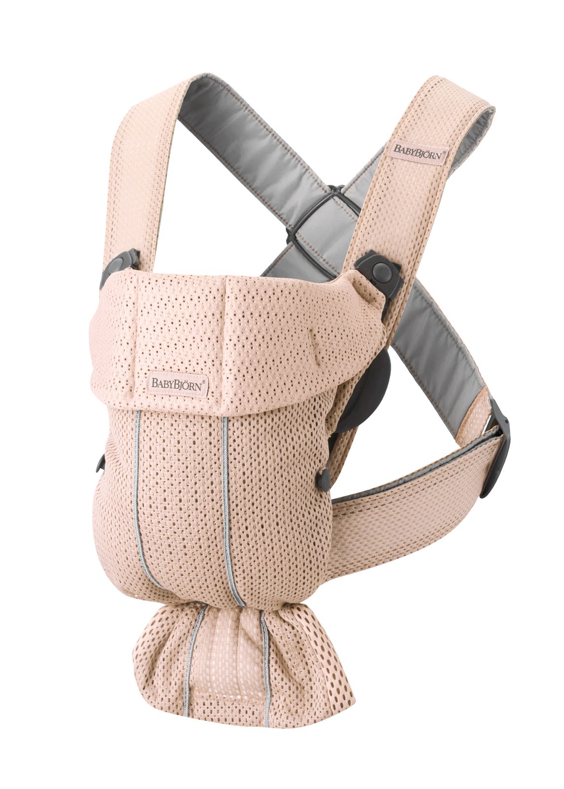 Babybjörn Vauvan kantokoppa Mini Mesh 3D Pearl Vaaleanpunainen