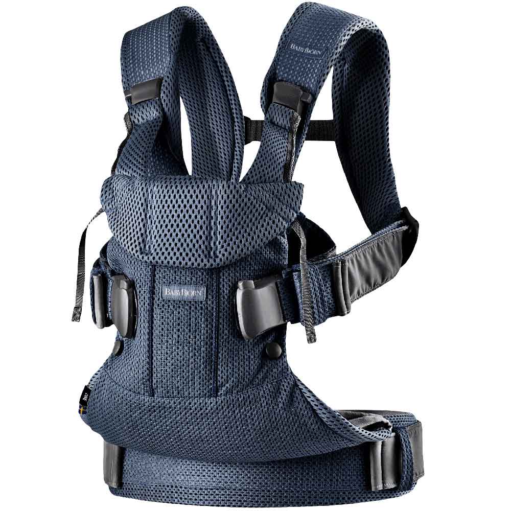 Babybjörn kantokoppa One Air Mesh 3D laivastonsininen