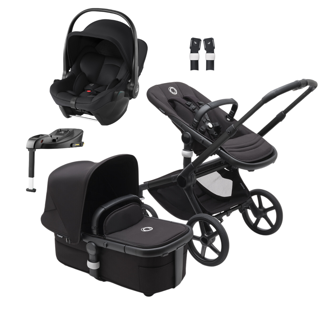 Bugaboo Fox 5 & Britax turvaistuin matkustusjärjestelmä