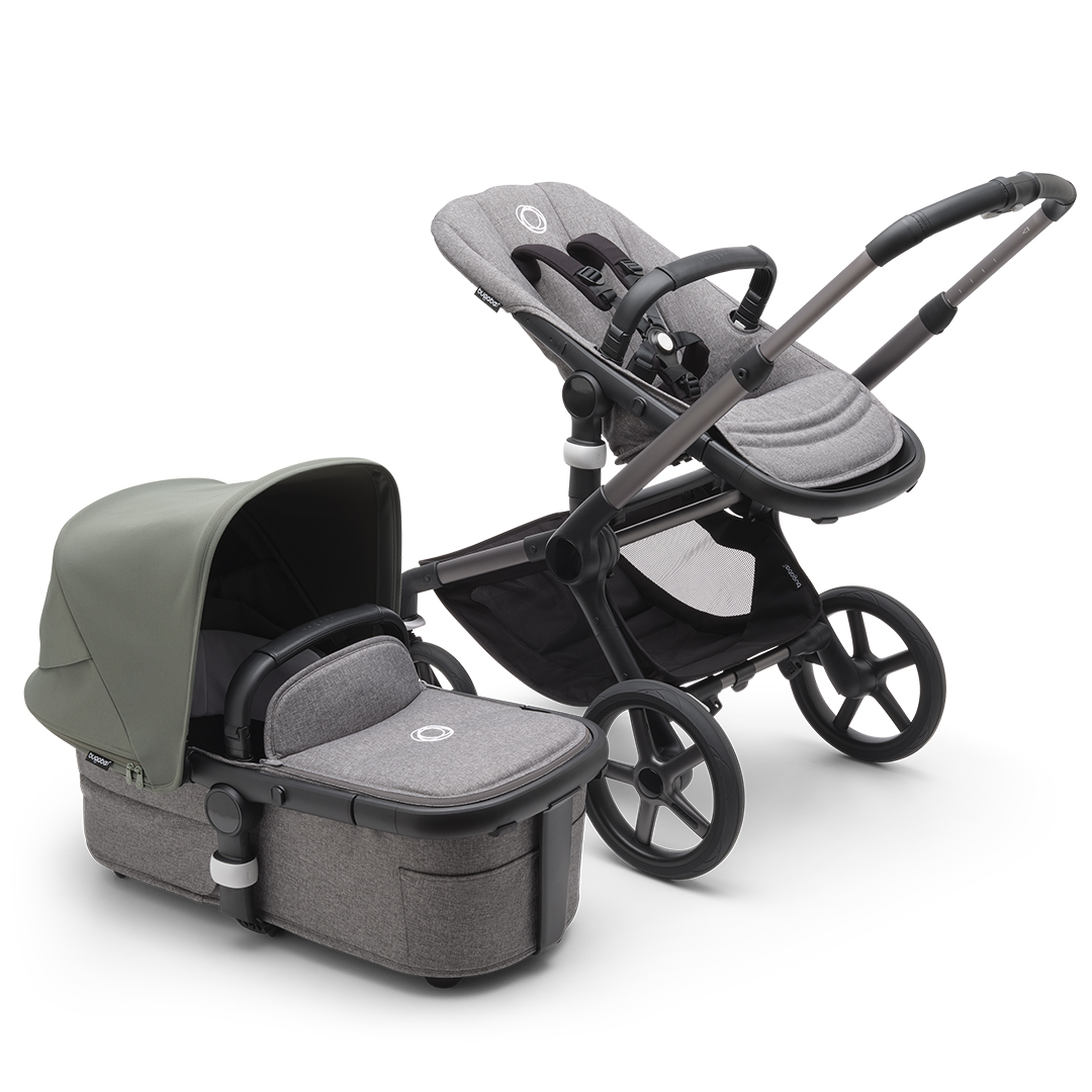 Bugaboo Fox 5 -lastenrattaat metsänvihreä