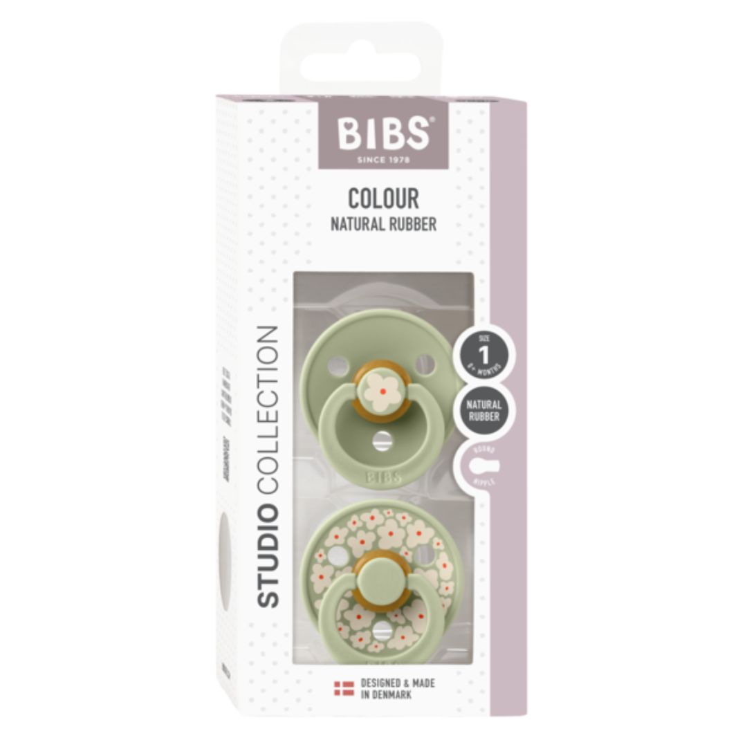 Nappulaliinat Napp 2-pack 0-6m Sage/Sage
