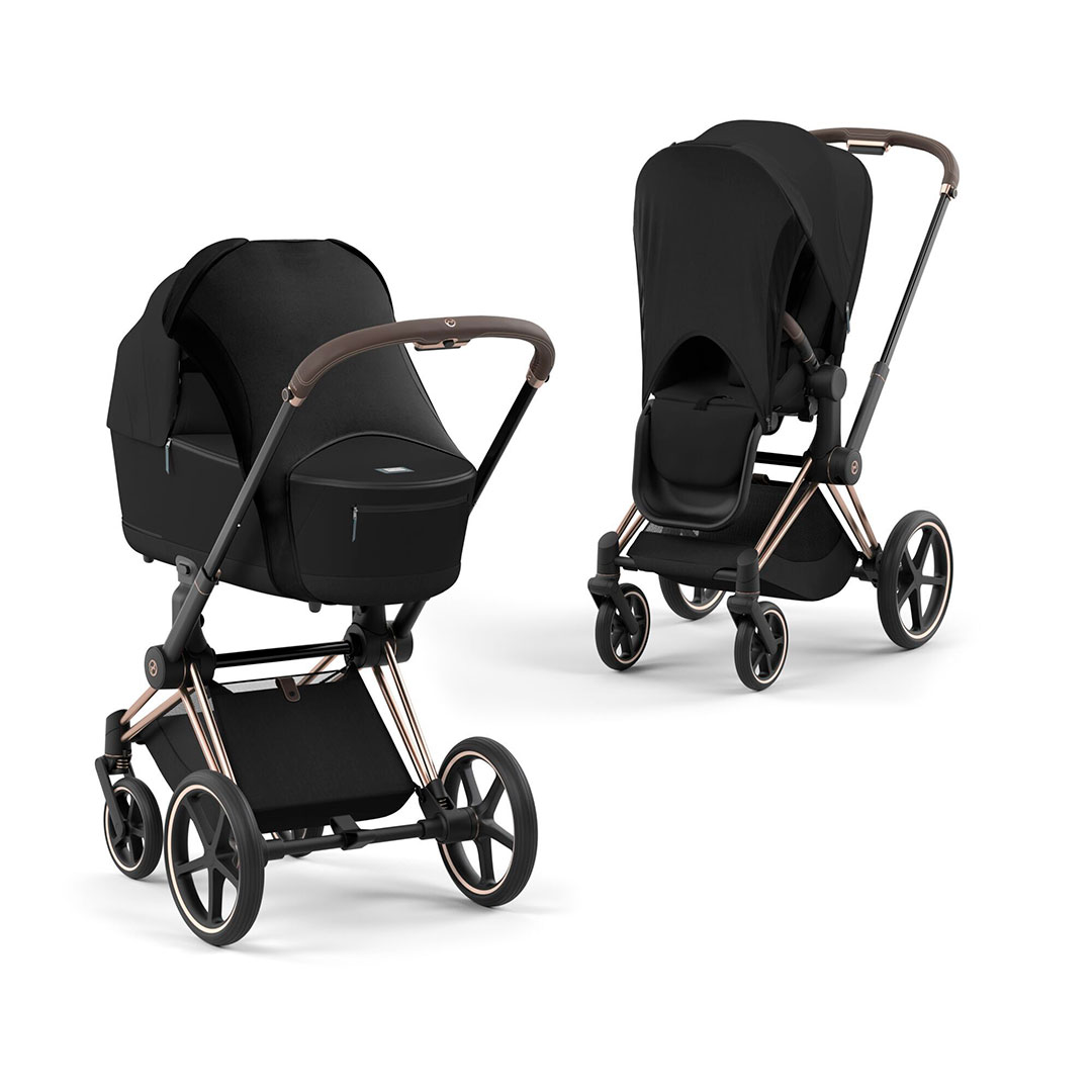 Cybex Priam -matkustusjärjestelmä niputettuna