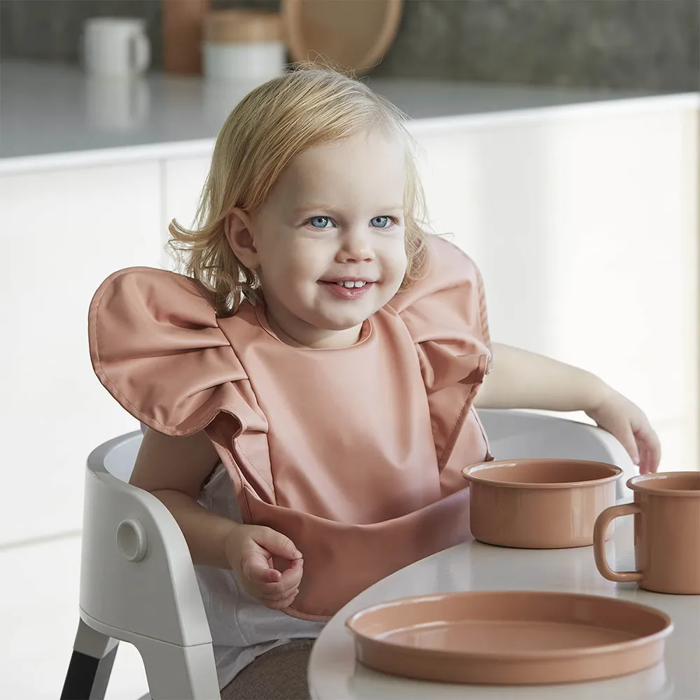 Elodie Bib pehmeä terrakotta siivet