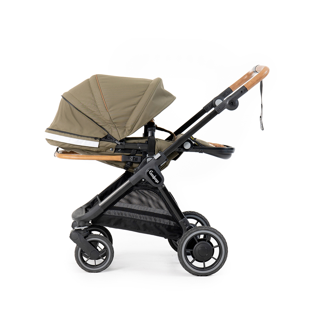 Emmaljunga Solo lastenrattaat Outdoor Olive