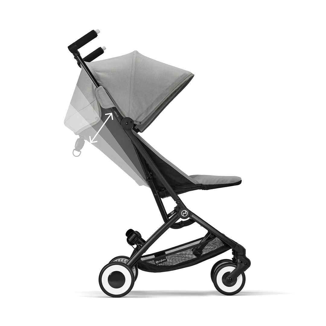 Cybex Libelle matkarattaat Lava Harmaa 