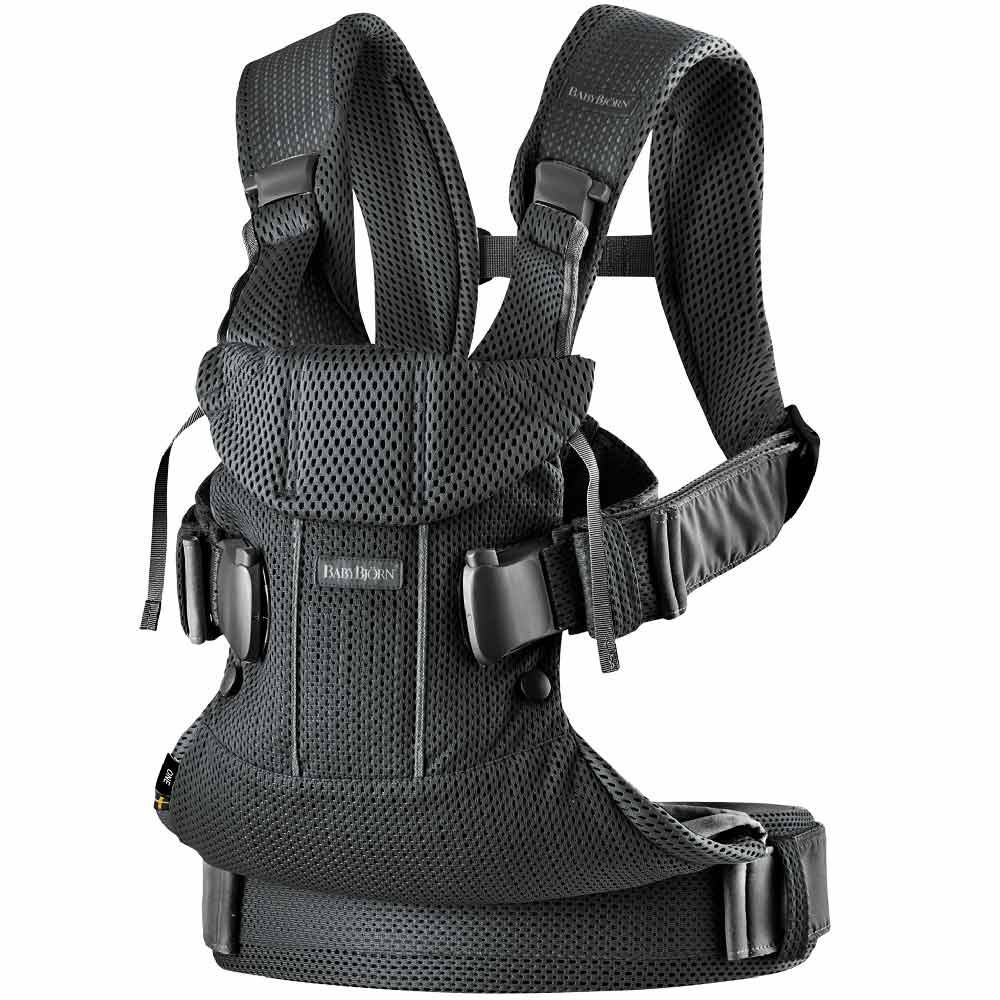 Babybjörn Vauvan kantokoppa One Air Mesh 3D Musta