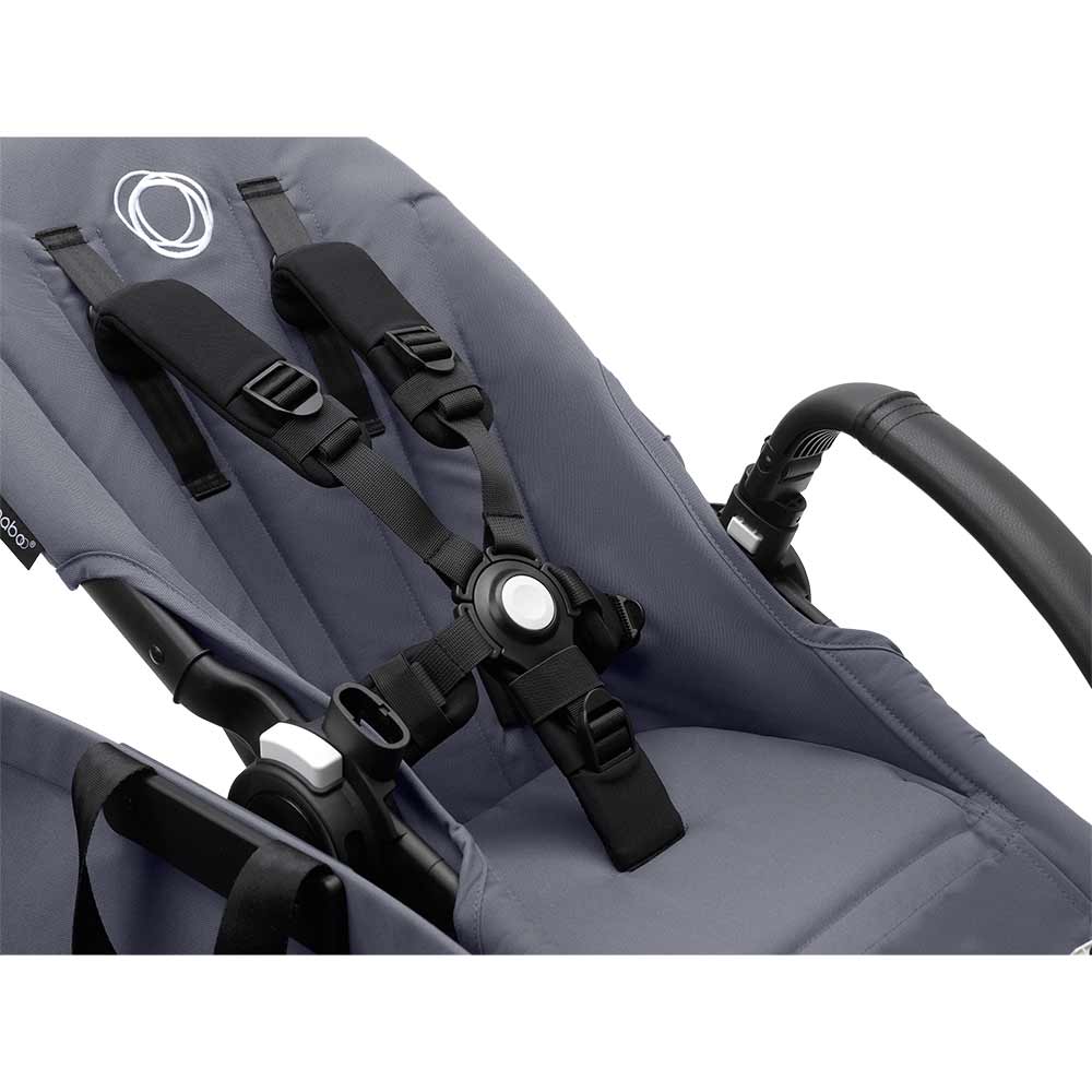 Bugaboo Donkey 5 Twin -lastenrattaat Midnight Musta