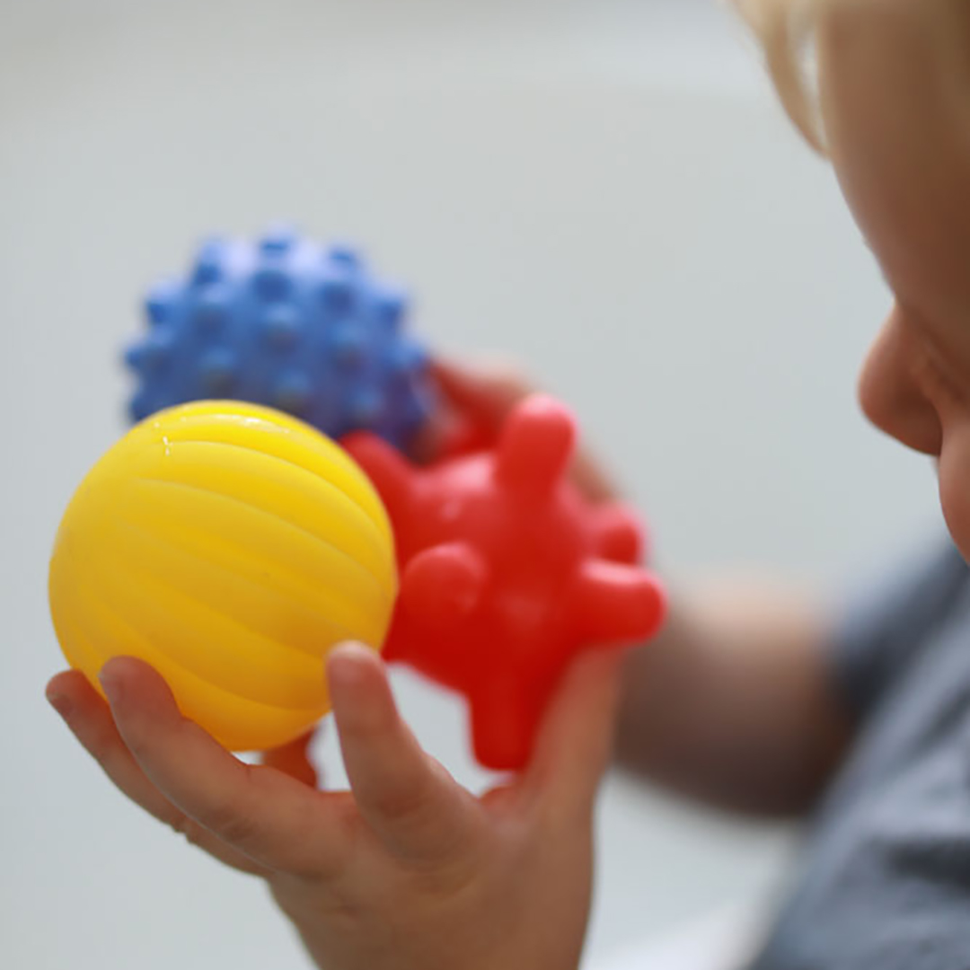 Right Start Kylpylelulelu Activity Balls 3-pakkaus
