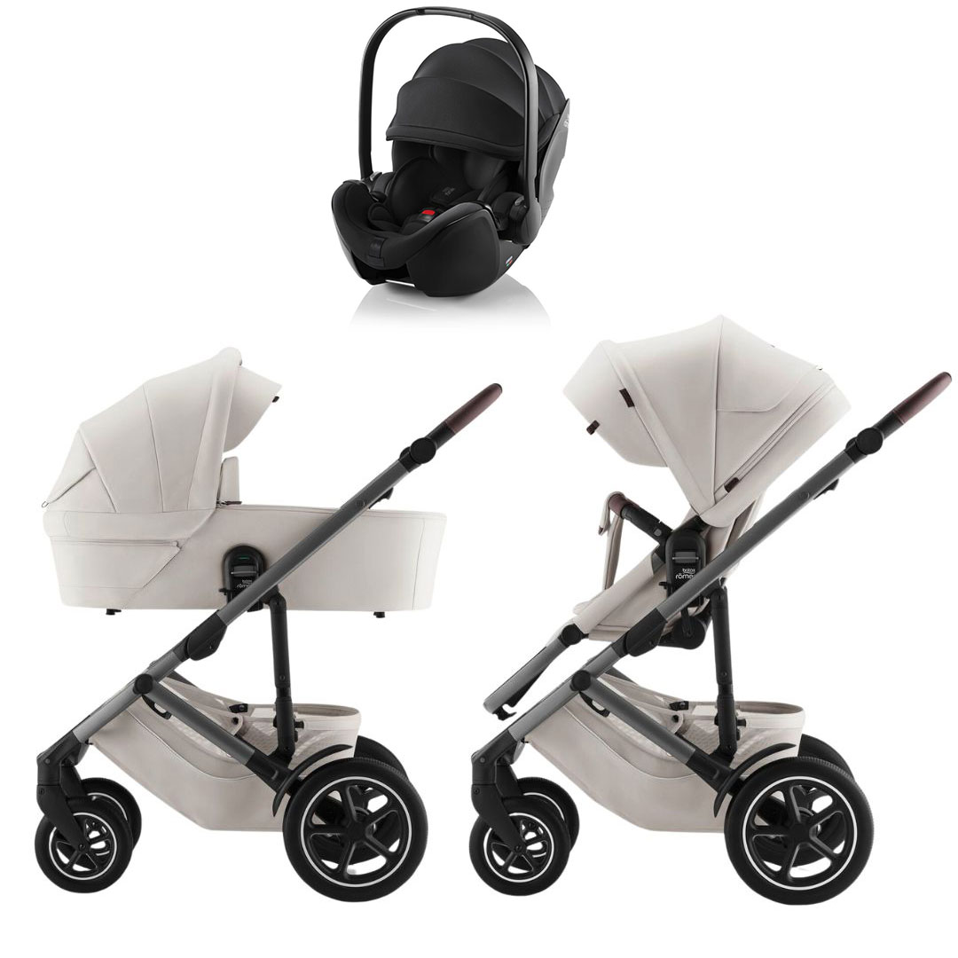 Britax Smile 5Z Soft Taupe + Baby-Safe PRO turvaistuin