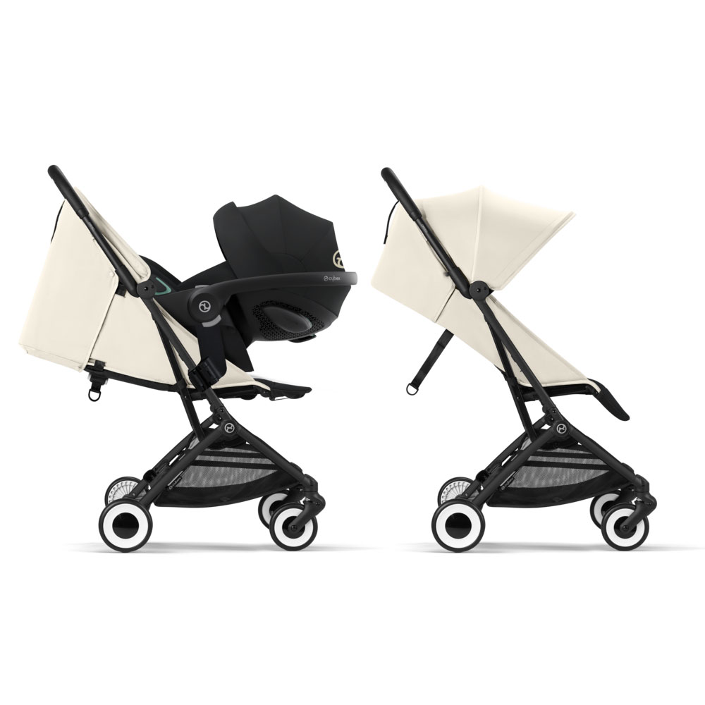 Cybex matkarattaat Orfeo Canvas Valkoinen