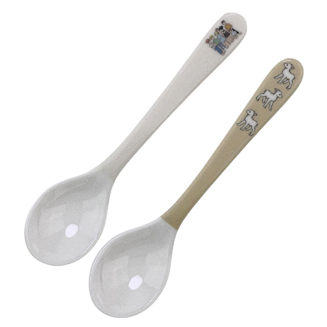 Right Start Lapset meluisassa kylässä lusikat 2-pack 2-pack