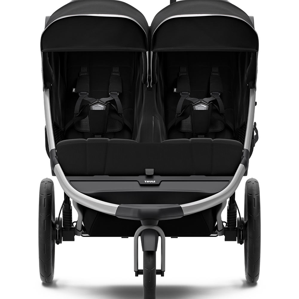 Thule Urban Glide2 Kaksinkertaiset lenkkeilyrattaat Jet Black