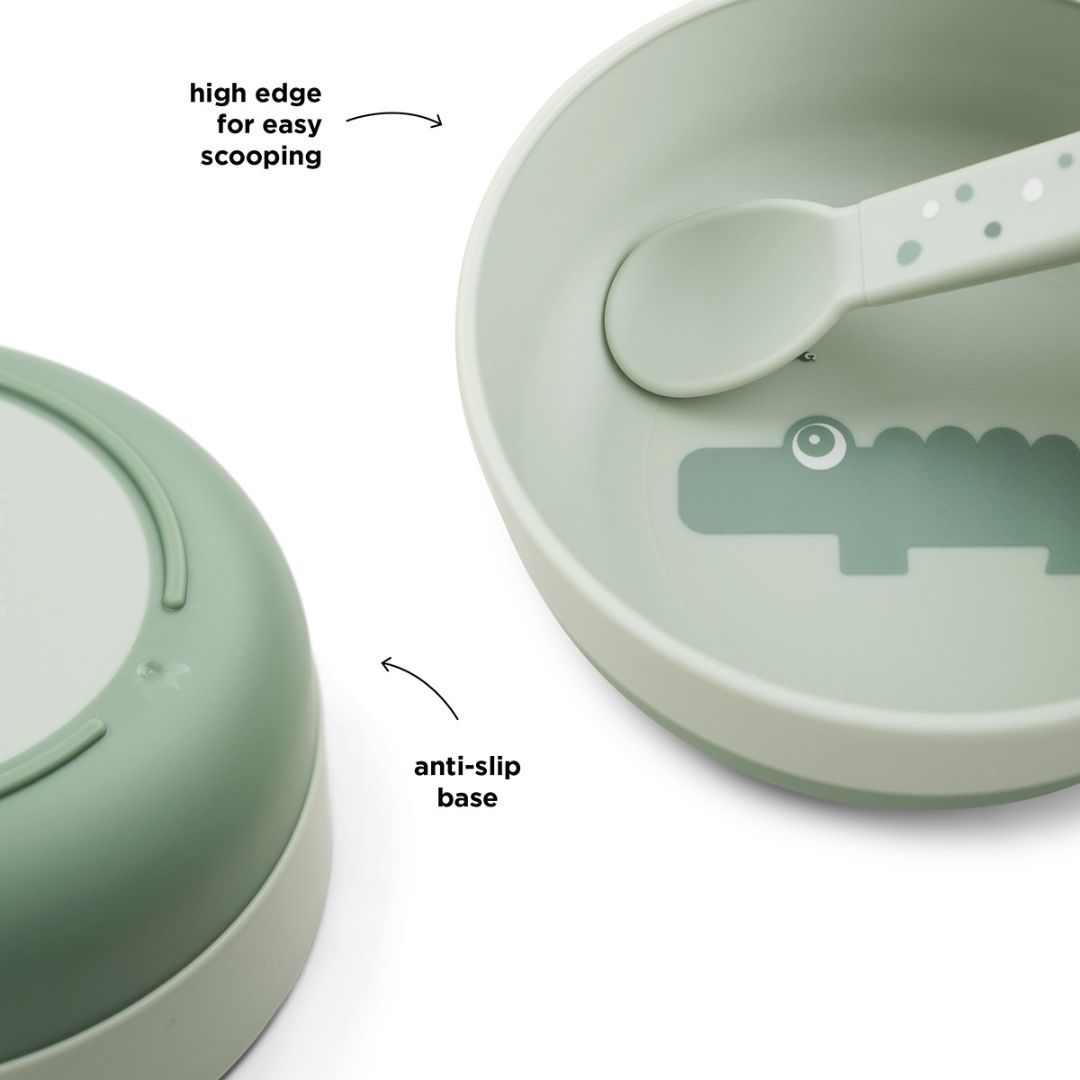 Valmistaja Deer Foodie bowl Croco Green