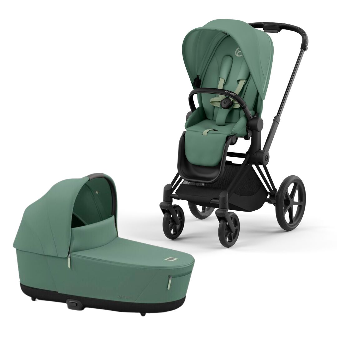 Cybex Priam lastenrattaat Leaf Vihreä