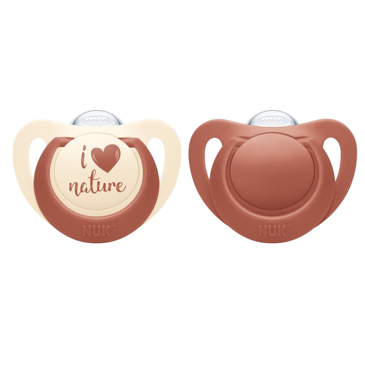 NUK for Nature tutti silikoni punainen 18-36m