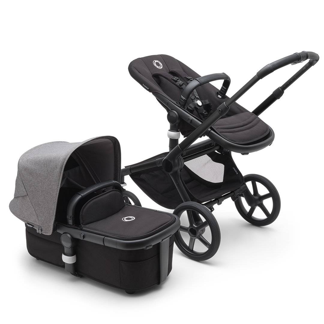 Bugaboo Fox 5 -rattaat Grey Melange (harmaa)