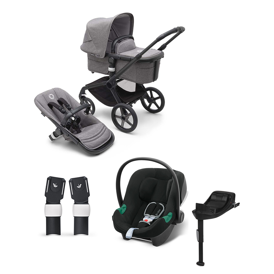 Bugaboo Fox 5 + Cybex-lastenrattaiden paketti