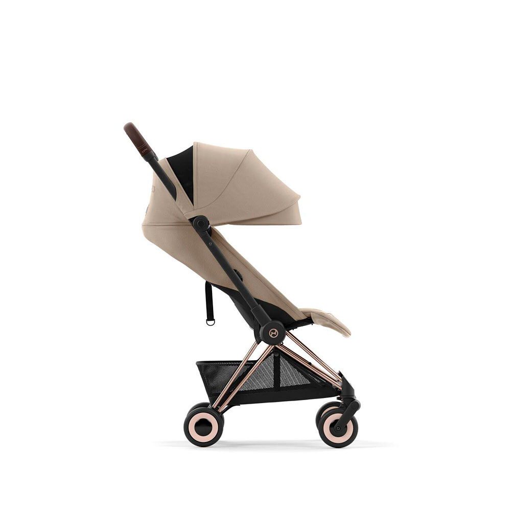 Cybex COYA lastenrattaat Rosegold Cozy Beige