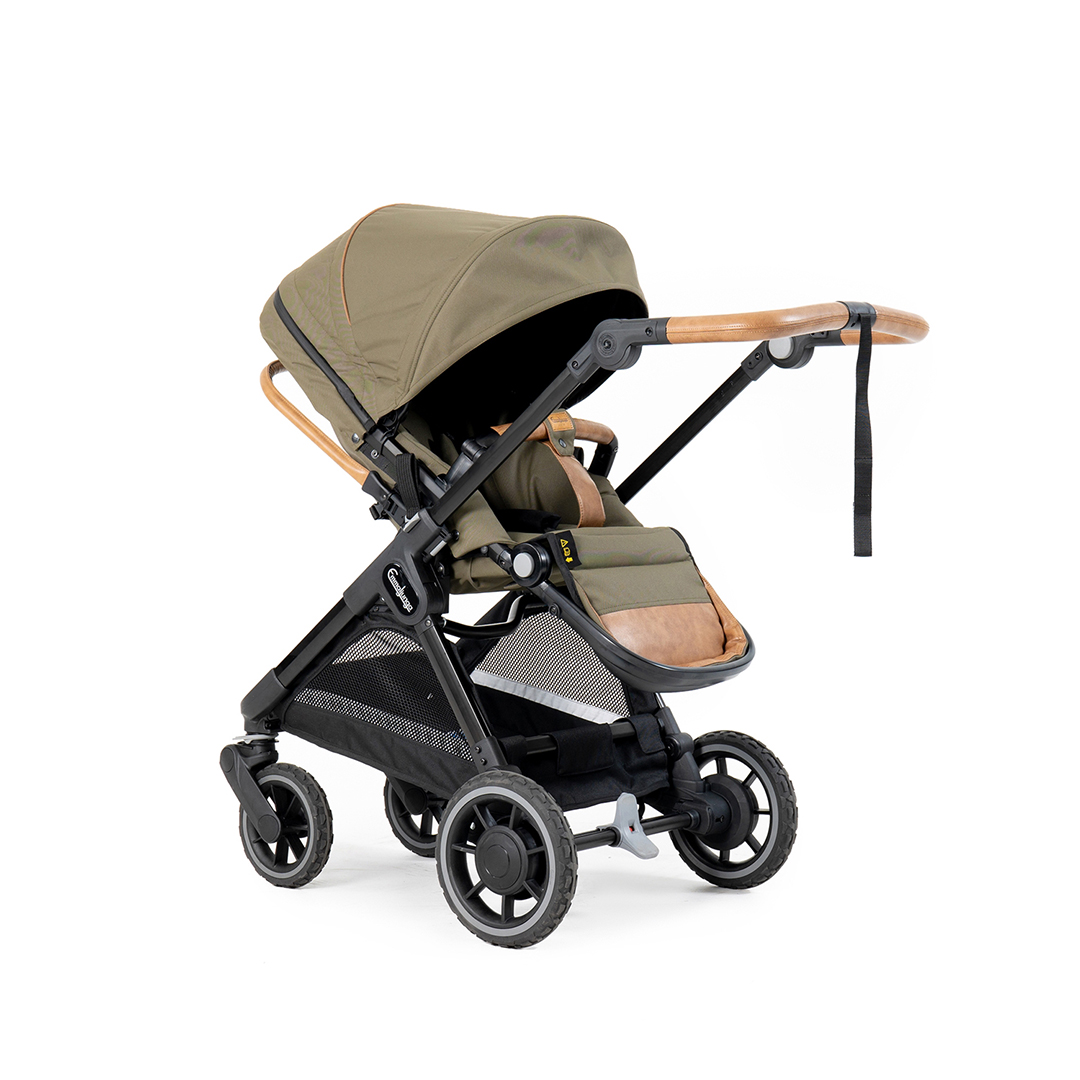 Emmaljunga Solo lastenrattaat Outdoor Olive