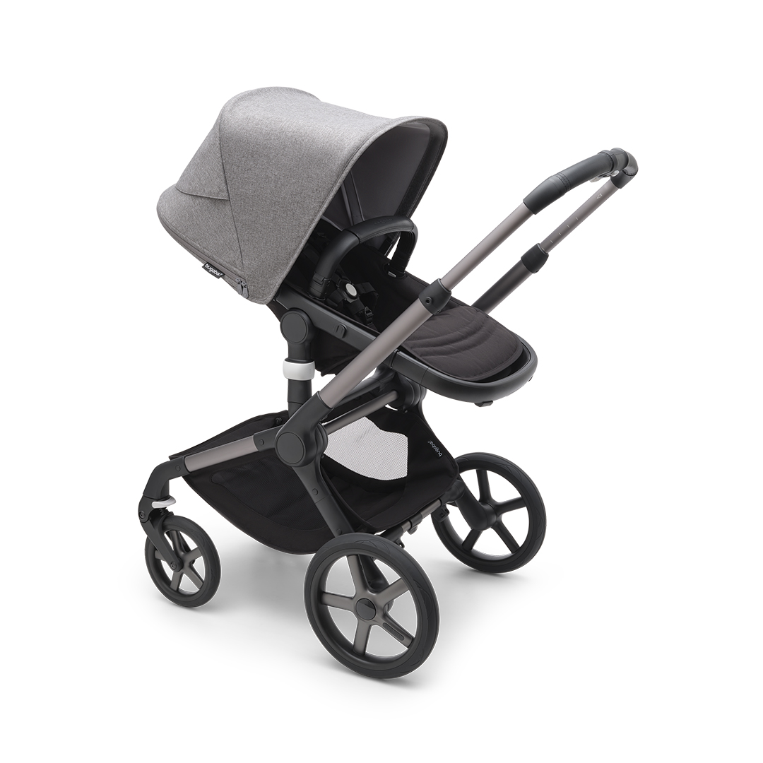 Bugaboo Fox 5 -rattaat Grey Melange (harmaa)