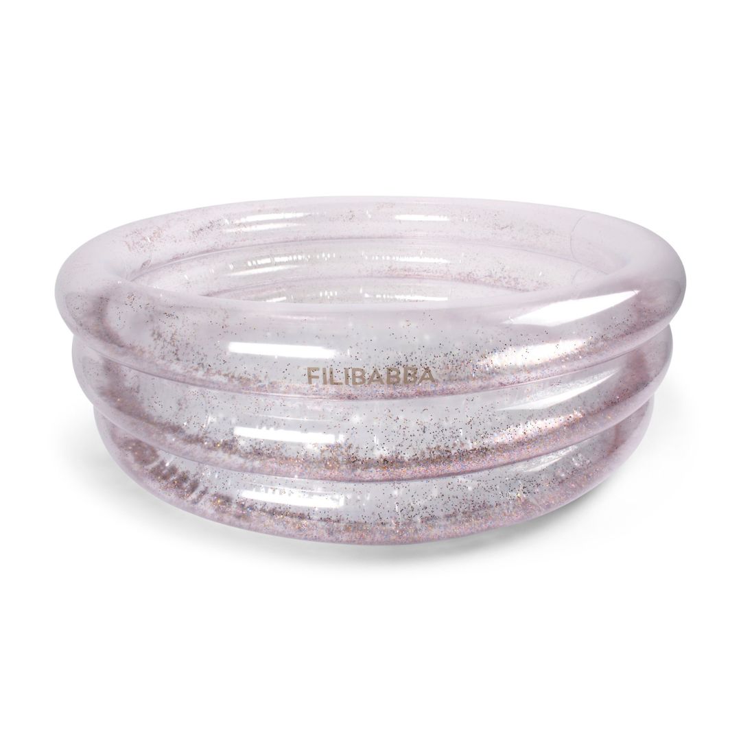 Filibabba Lasten allas 80 cm Alfie Rainbow Glitter Rainbow Glitter