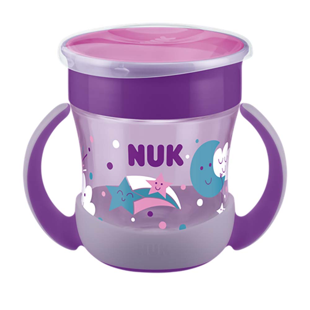 NUK Evolution Magic Mini-muki 160ml Hehkuva pimeässä tyttö 