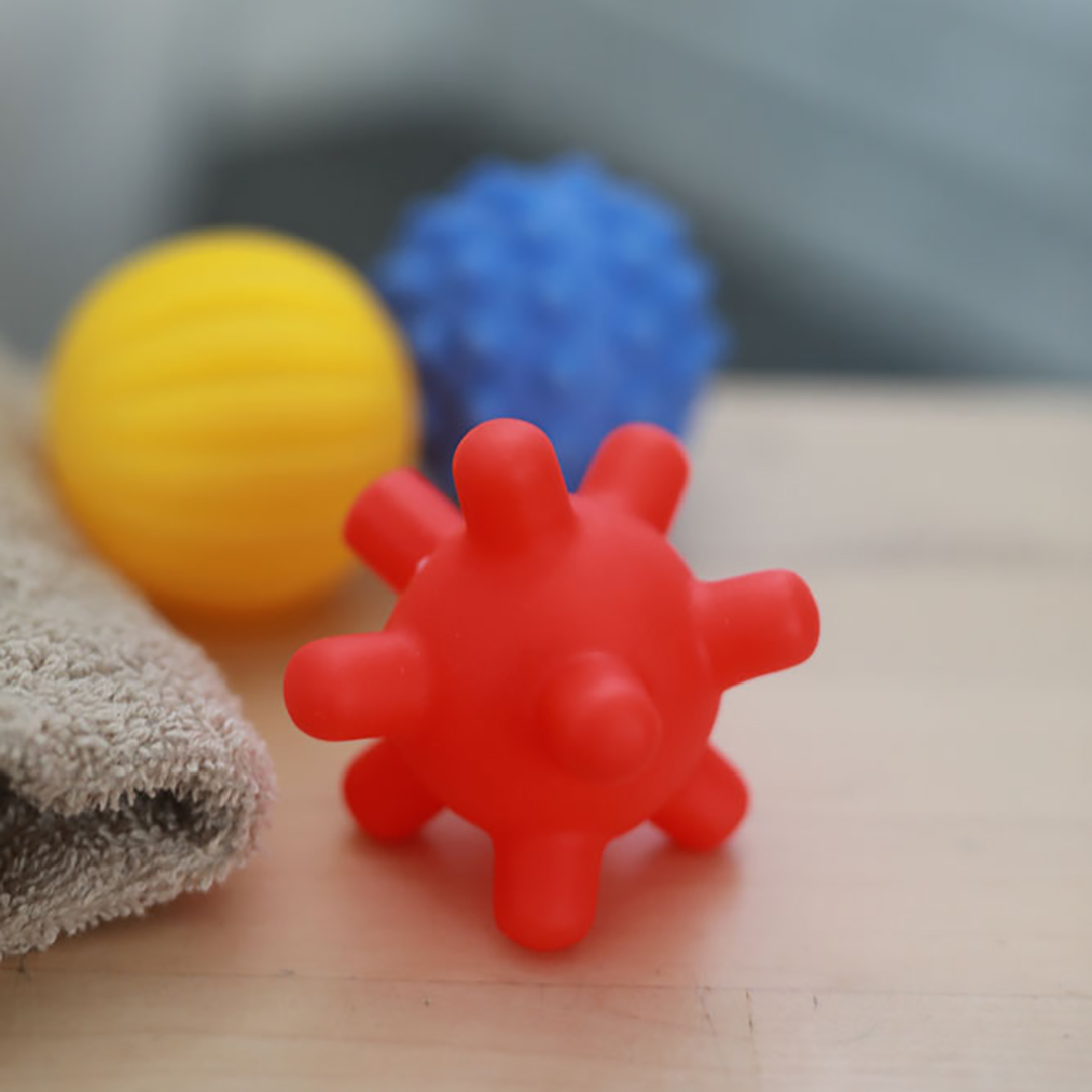 Right Start Kylpylelulelu Activity Balls 3-pakkaus