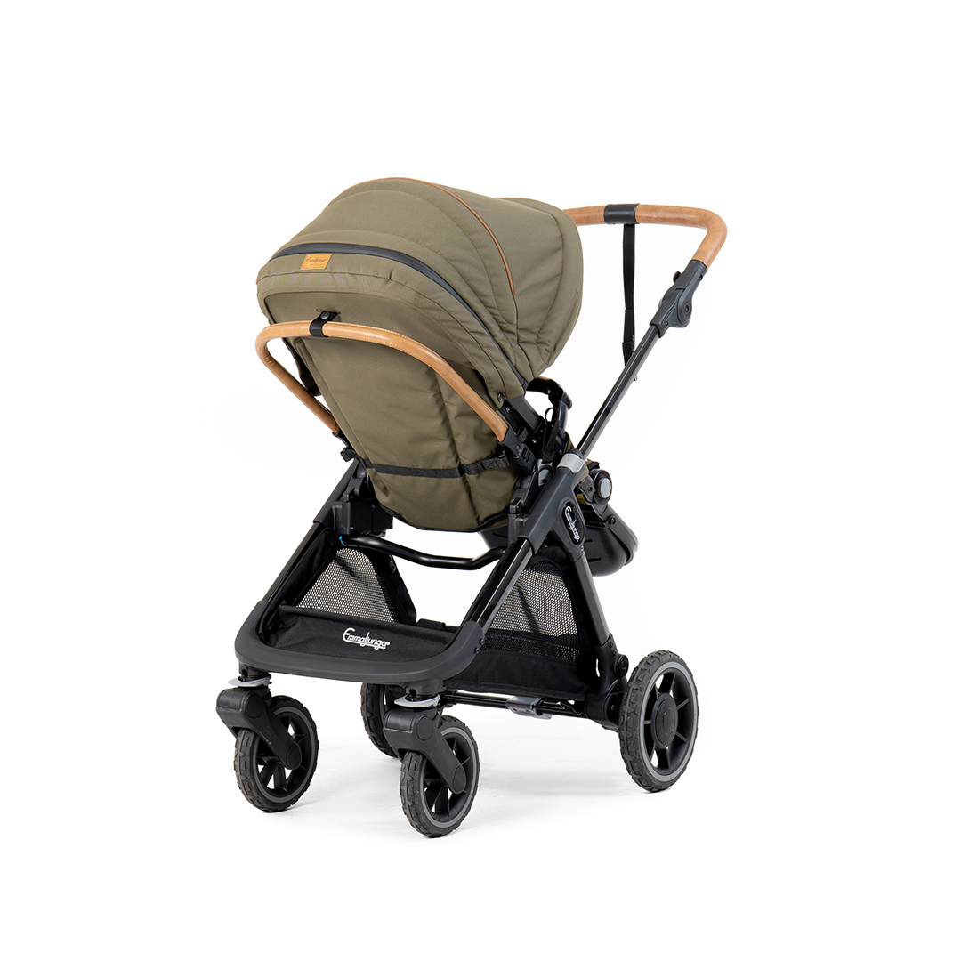 Emmaljunga Solo lastenrattaat Outdoor Olive