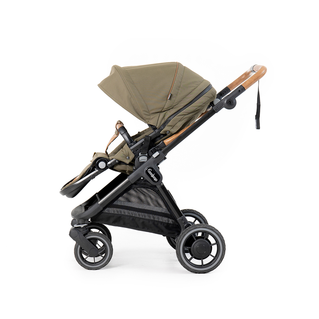 Emmaljunga Solo lastenrattaat Outdoor Olive